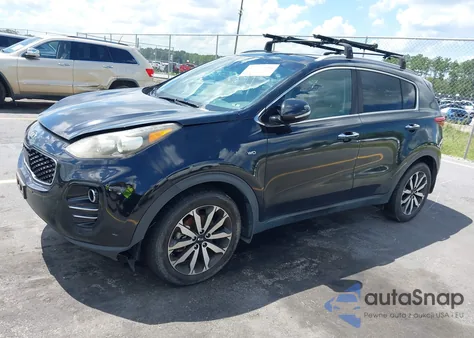 2017 Kia Sportage Ex from USA, damaged, VIN KNDPNCAC1H7215898